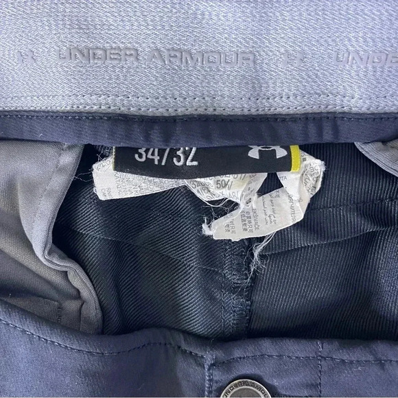 Under Armour Black Golf Performance Pants Size 34 x 32 - Picture 3 of 6